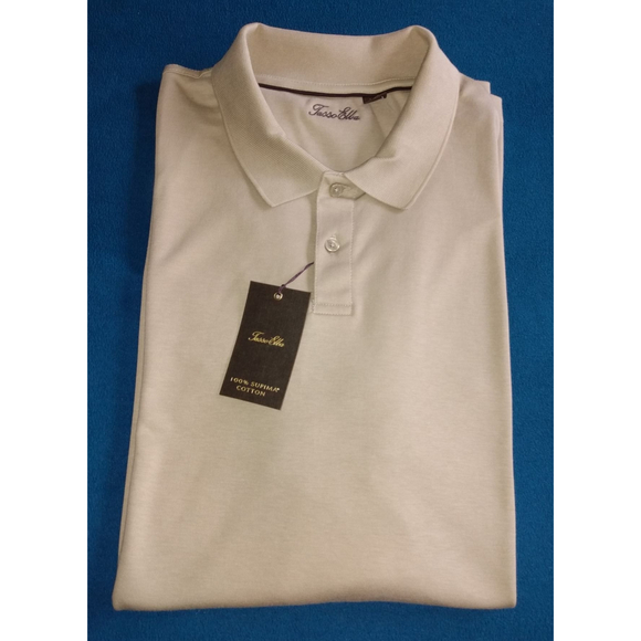 Tasso Elba for Macy's | 100% USA Pima Cotton Shirt (Soft!) | XXL | Free USA Ship